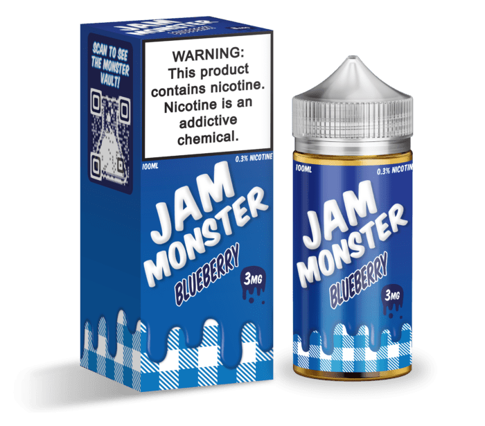 Buy Jam Monster | Blueberry | Ejuice | Eliquid | 100 ml E-Juice Resellers at Cheap Wholesale Distributor Deal Prices from ejuiceresellers.com