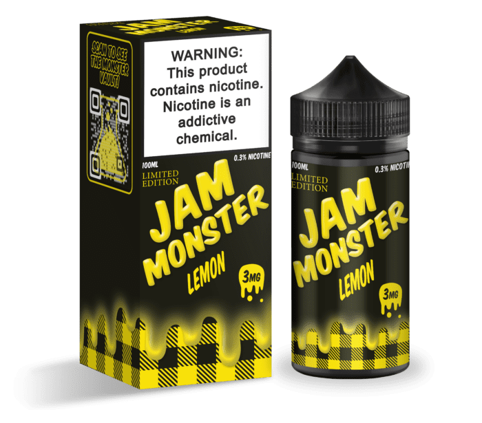 Buy Jam Monster | Lemon | Ejuice | Eliquid | 100 ml E-Juice Resellers at Cheap Wholesale Distributor Deal Prices from ejuiceresellers.com