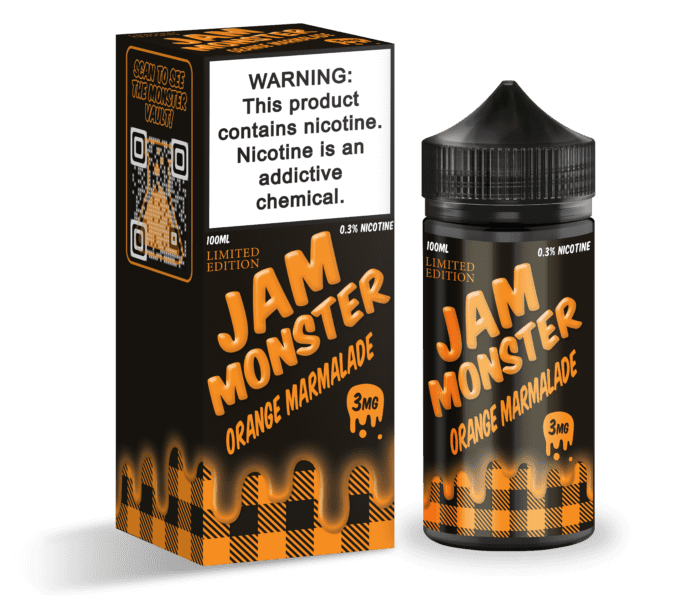 Buy Jam Monster | Orange Marmalade | Ejuice | Eliquid | 100 ml E-Juice Resellers at Cheap Wholesale Distributor Deal Prices from ejuiceresellers.com