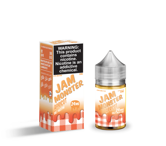 Buy Jam Monster | Apricot | Ejuice | Eliquid | Salt | 30 ml E-Juice Resellers at Cheap Wholesale Distributor Deal Prices from ejuiceresellers.com