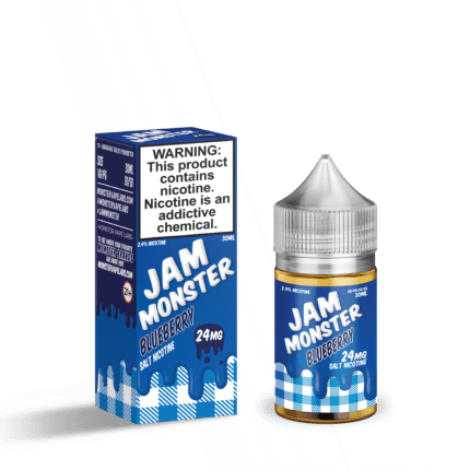 Buy Jam Monster | Blueberry | Ejuice | Eliquid | Salt | 30 ml E-Juice Resellers at Cheap Wholesale Distributor Deal Prices from ejuiceresellers.com