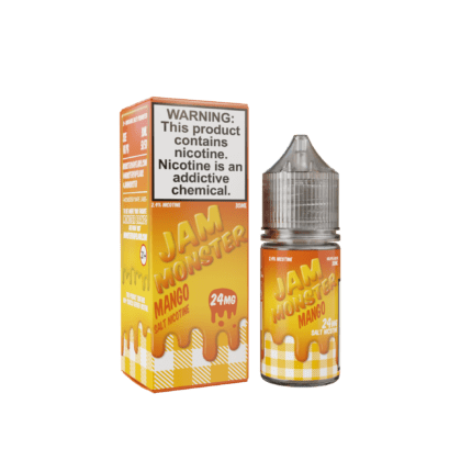 Buy Jam Monster | Mango | Ejuice | Eliquid | Salt | 30 ml E-Juice Resellers at Cheap Wholesale Distributor Deal Prices from ejuiceresellers.com