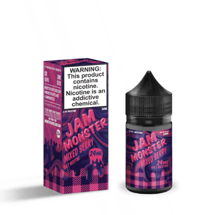 Buy Jam Monster | Mixed Berry | Ejuice | Eliquid | Salt | 30 ml E-Juice Resellers at Cheap Wholesale Distributor Deal Prices from ejuiceresellers.com