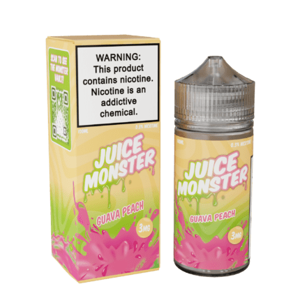 Buy Jam Monster | Juice Monster Guava Peach | Ejuice | Eliquid | 100 ml E-Juice Resellers at Cheap Wholesale Distributor Deal Prices from ejuiceresellers.com
