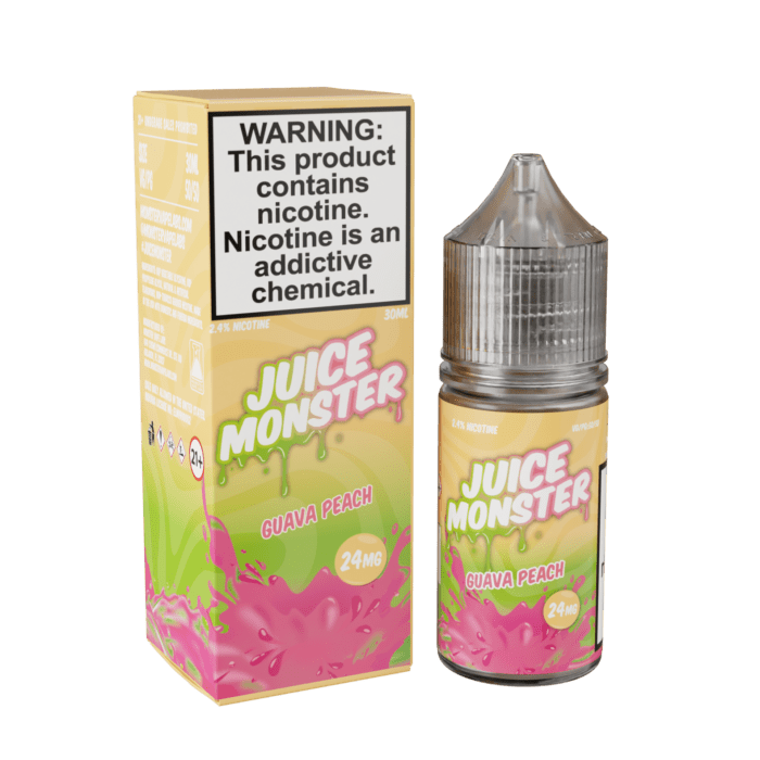 Buy Jam Monster | Juice Monster Guava Peach | Ejuice | Eliquid | Salt | 30 ml E-Juice Resellers at Cheap Wholesale Distributor Deal Prices from ejuiceresellers.com