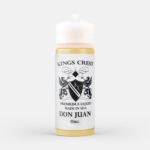 Buy King's Crest | Don Juan | Ejuice | Eliquid | 120 ml E-Juice Resellers at Cheap Wholesale Distributor Deal Prices from ejuiceresellers.com