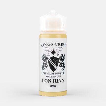 Buy King's Crest | Don Juan | Ejuice | Eliquid | 120 ml E-Juice Resellers at Cheap Wholesale Distributor Deal Prices from ejuiceresellers.com