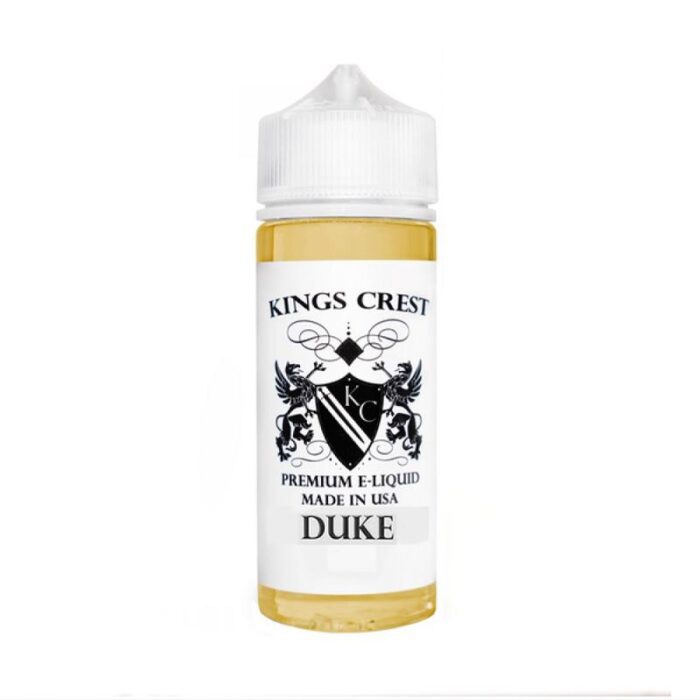Buy King's Crest | Duke | Ejuice | Eliquid | 120 ml E-Juice Resellers at Cheap Wholesale Distributor Deal Prices from ejuiceresellers.com