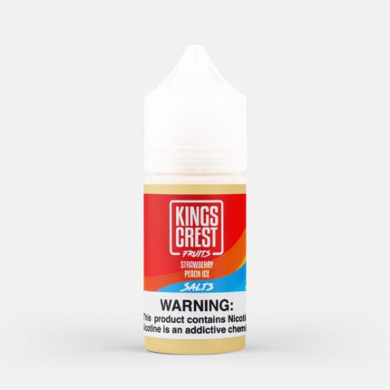 Buy King's Crest | Fruits Salt Strawberry Peach Ice | Ejuice | Eliquid | Salt | 30 ml E-Juice Resellers at Cheap Wholesale Distributor Deal Prices from ejuiceresellers.com