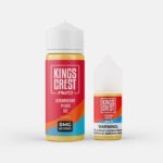 Buy King's Crest | Fruits Strawberry Peach Ice | Ejuice | Eliquid | Salt | 120 ml E-Juice Resellers at Cheap Wholesale Distributor Deal Prices from ejuiceresellers.com
