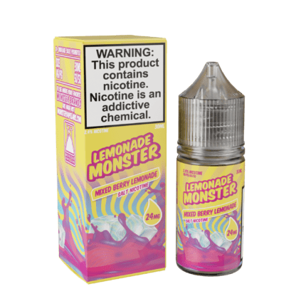 Buy Jam Monster | Lemonade Monster Mixed Berry Lemonade | Ejuice | Eliquid | Salt | 30 ml E-Juice Resellers at Cheap Wholesale Distributor Deal Prices from ejuiceresellers.com