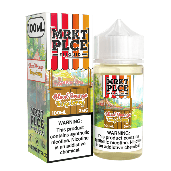 Buy MRKT PLCE | Blood Orange Tangoberry | Ejuice | Eliquid | Salt | 100 ml E-Juice Resellers at Cheap Wholesale Distributor Deal Prices from ejuiceresellers.com
