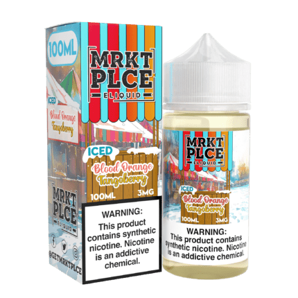 Buy MRKT PLCE | Iced Blood Orange Tangoberry | Ejuice | Eliquid | Salt | 100 ml E-Juice Resellers at Cheap Wholesale Distributor Deal Prices from ejuiceresellers.com