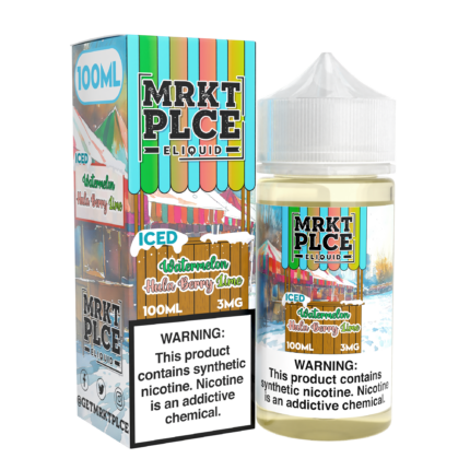 Buy MRKT PLCE | Iced Watermelon Hula Berry Lime | Ejuice | Eliquid | Salt | 100 ml E-Juice Resellers at Cheap Wholesale Distributor Deal Prices from ejuiceresellers.com