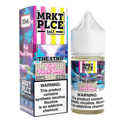 Buy MRKT PLCE | The STND Iced Pink Punch Berry | Ejuice | Eliquid | Salt | 30 ml E-Juice Resellers at Cheap Wholesale Distributor Deal Prices from ejuiceresellers.com