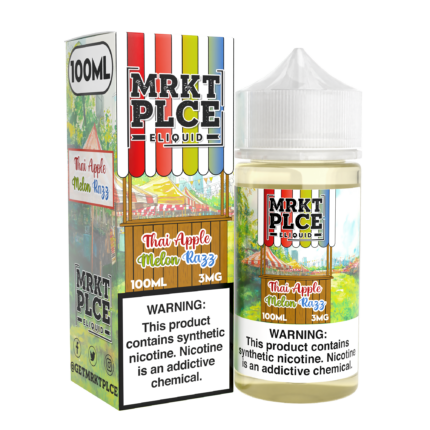 Buy MRKT PLCE | Thai Apple Melon Razz | Ejuice | Eliquid | Salt | 100 ml E-Juice Resellers at Cheap Wholesale Distributor Deal Prices from ejuiceresellers.com