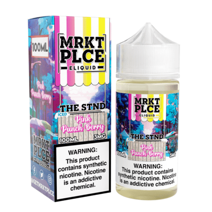 Buy MRKT PLCE | The STND Iced Pink Punch Berry | Ejuice | Eliquid | Salt | 100ml E-Juice Resellers at Cheap Wholesale Distributor Deal Prices from ejuiceresellers.com