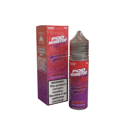 Buy Jam Monster | Pod Monster Cranberry Grape | Ejuice | Eliquid | Salt | 60 ml E-Juice Resellers at Cheap Wholesale Distributor Deal Prices from ejuiceresellers.com