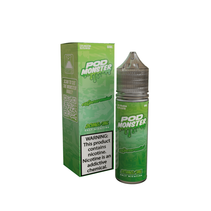 Buy Jam Monster | Pod Monster Spearmint | Ejuice | Eliquid | Salt | 60 ml E-Juice Resellers at Cheap Wholesale Distributor Deal Prices from ejuiceresellers.com