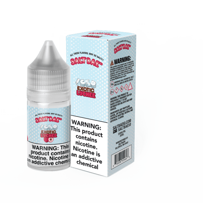 Buy Saltbae 50 | Iced Exotic Lychee | Ejuice | Eliquid | Salt | 30 ml E-Juice Resellers at Cheap Wholesale Distributor Deal Prices from ejuiceresellers.com
