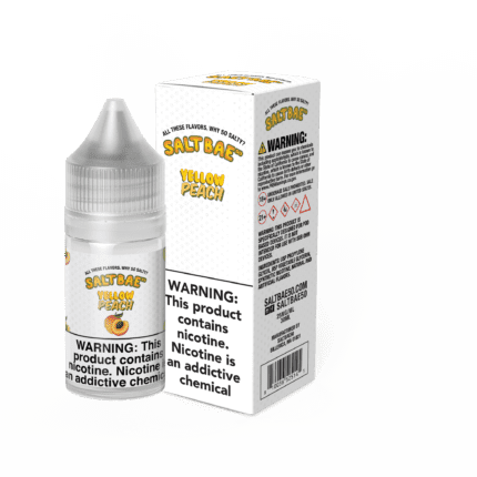 Buy Saltbae 50 | Yellow Peach | Ejuice | Eliquid | Salt | 30 ml E-Juice Resellers at Cheap Wholesale Distributor Deal Prices from ejuiceresellers.com