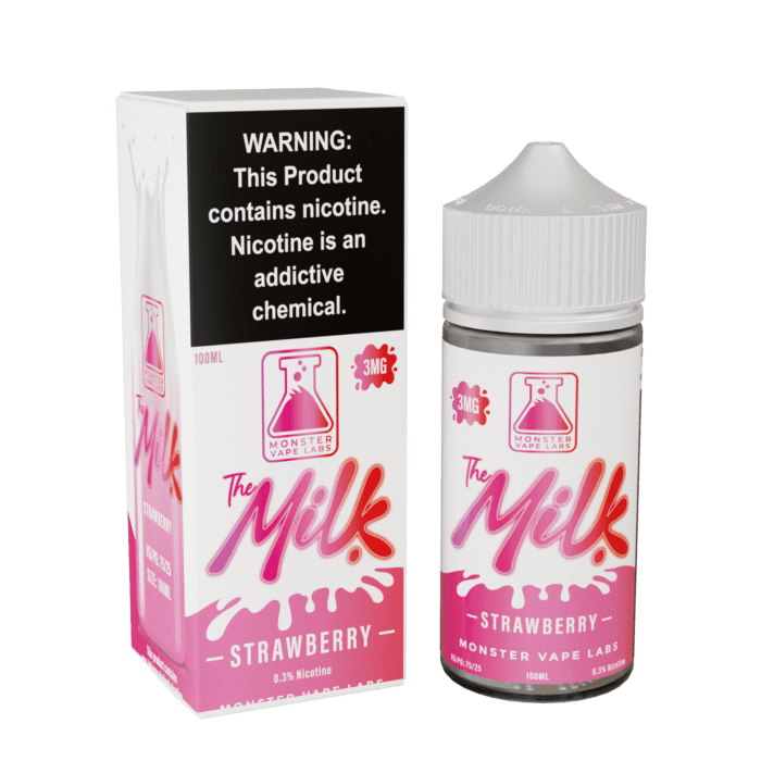 Buy Jam Monster | The Milk Strawberry | Ejuice | Eliquid | 100 ml E-Juice Resellers at Cheap Wholesale Distributor Deal Prices from ejuiceresellers.com