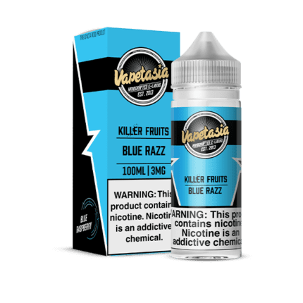 Buy Vapetasia | Killer Fruits Blue Razz | Ejuice | Eliquid | 100 ml E-Juice Resellers at Cheap Wholesale Distributor Deal Prices from ejuiceresellers.com