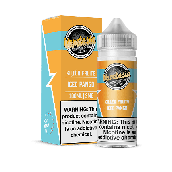 Buy Vapetasia | Killer Fruits Iced Pango | Ejuice | Eliquid | 100 ml E-Juice Resellers at Cheap Wholesale Distributor Deal Prices from ejuiceresellers.com