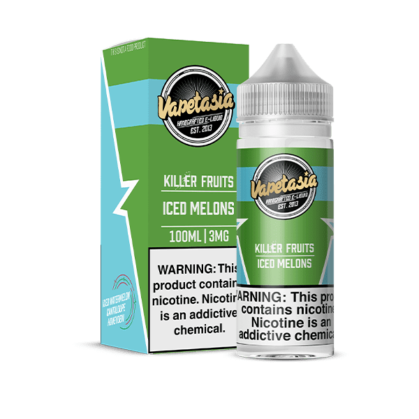 Buy Vapetasia | Killer Fruits Iced Mango | Ejuice | Eliquid | 100 ml E-Juice Resellers at Cheap Wholesale Distributor Deal Prices from ejuiceresellers.com