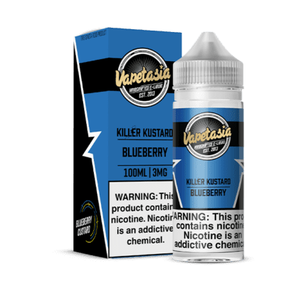 Buy Vapetasia | Killer Kustard Blueberry | Ejuice | Eliquid | 100 ml E-Juice Resellers at Cheap Wholesale Distributor Deal Prices from ejuiceresellers.com