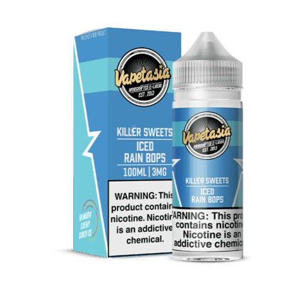Buy Vapetasia | Killer Fruits Iced Rain Bops | Ejuice | Eliquid | 100 ml E-Juice Resellers at Cheap Wholesale Distributor Deal Prices from ejuiceresellers.com