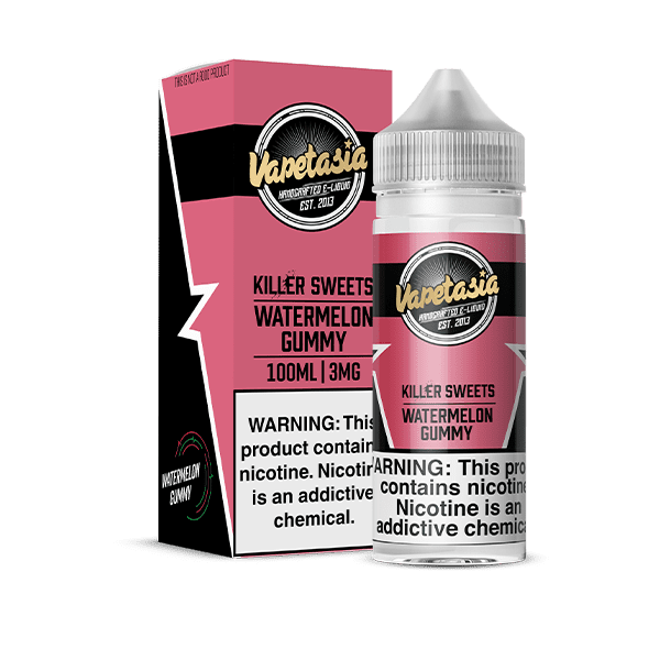 Buy Vapetasia | Killer Sweets Watermelon Gummy | Ejuice | Eliquid | 100 ml E-Juice Resellers at Cheap Wholesale Distributor Deal Prices from ejuiceresellers.com