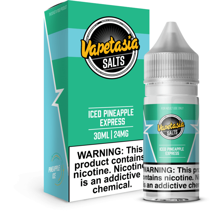 Buy Vapetasia | Iced Pineapple Express | Ejuice | Eliquid | Salt | 30 ml E-Juice Resellers at Cheap Wholesale Distributor Deal Prices from ejuiceresellers.com