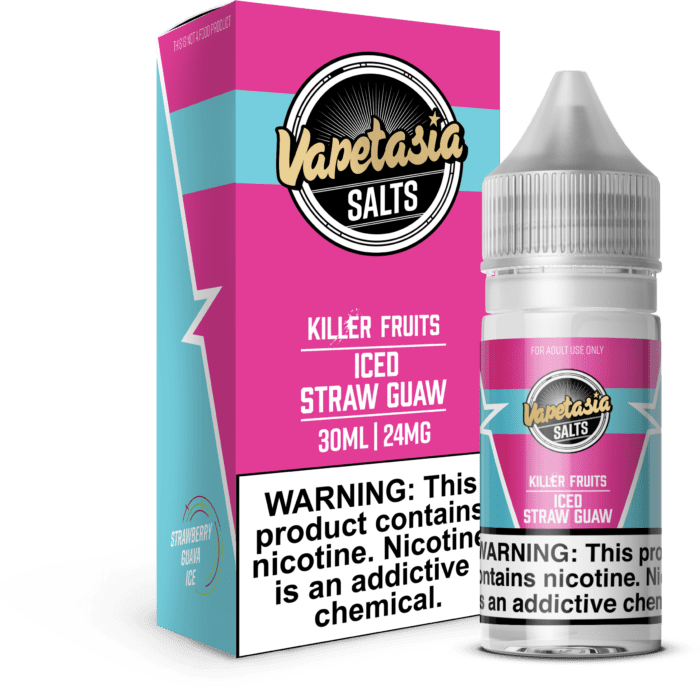 Buy Vapetasia | Killer Fruits Iced Straw Guaw | Ejuice | Eliquid | Salt | 30 ml E-Juice Resellers at Cheap Wholesale Distributor Deal Prices from ejuiceresellers.com