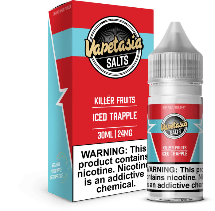 Buy Vapetasia | Killer Fruits Iced Trapple | Ejuice | Eliquid | Salt | 30 ml E-Juice Resellers at Cheap Wholesale Distributor Deal Prices from ejuiceresellers.com