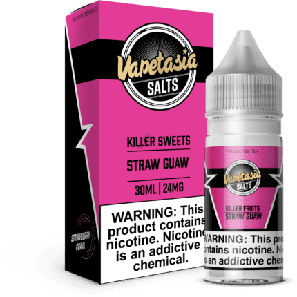 Buy Vapetasia | Killer Sweets Straw Guaw | Ejuice | Eliquid | Salt | 30 ml E-Juice Resellers at Cheap Wholesale Distributor Deal Prices from ejuiceresellers.com