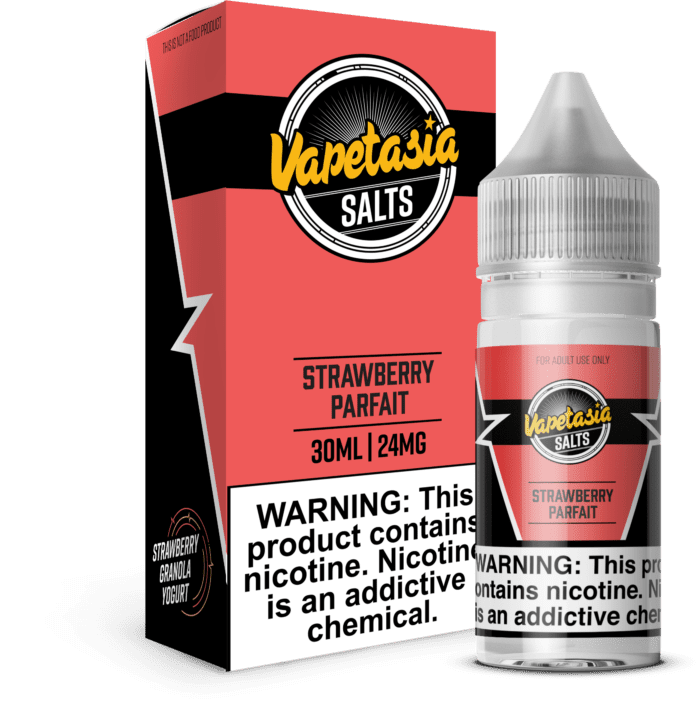 Buy Vapetasia | Strawberry Parfait | Ejuice | Eliquid | Salt | 30 ml E-Juice Resellers at Cheap Wholesale Distributor Deal Prices from ejuiceresellers.com