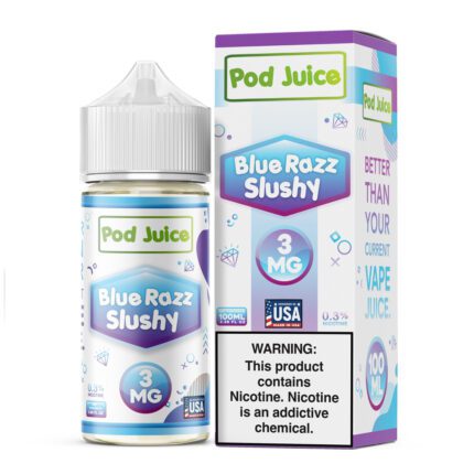 Blue Razz Slushy by Pod Juice - 100mL