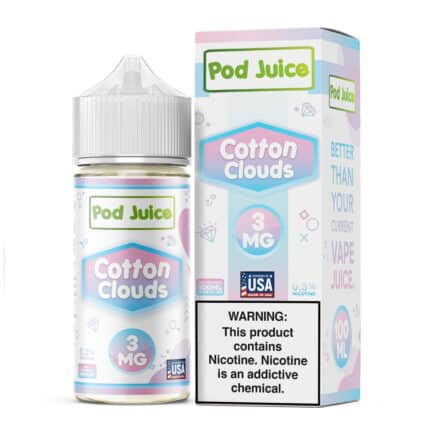 Cotton Clouds by Pod Juice - 100mL
