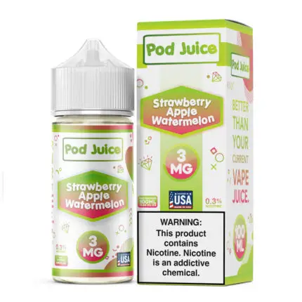 Strawberry Apple Watermelon by Pod Juice - 100mL
