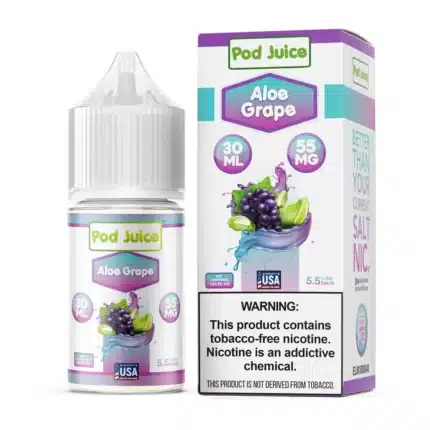 Aloe Grape Pod Juice Salts Nic Salts E-Liquid E-Juice Cheap Wholesale Deals Online EjuiceResellers.com