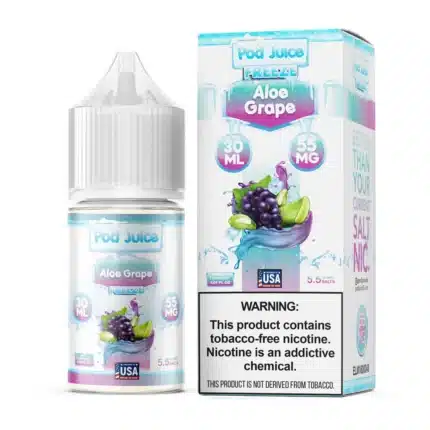Aloe Grape Pod Juice Freeze Salts Nic Salts E-Liquid E-Juice Cheap Wholesale Deals Online EjuiceResellers.com