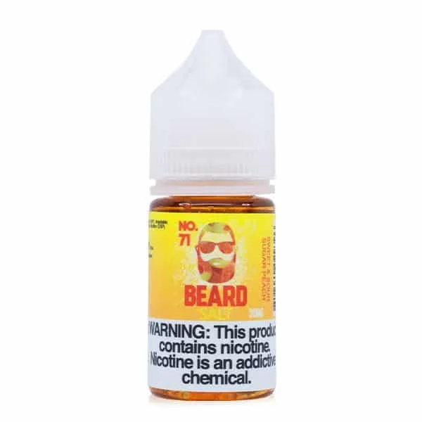 Beard Vape Co No.71 salt nicotine e-liquid, Beard Vape Co Salt E-Liquid - 30mL, wholesale