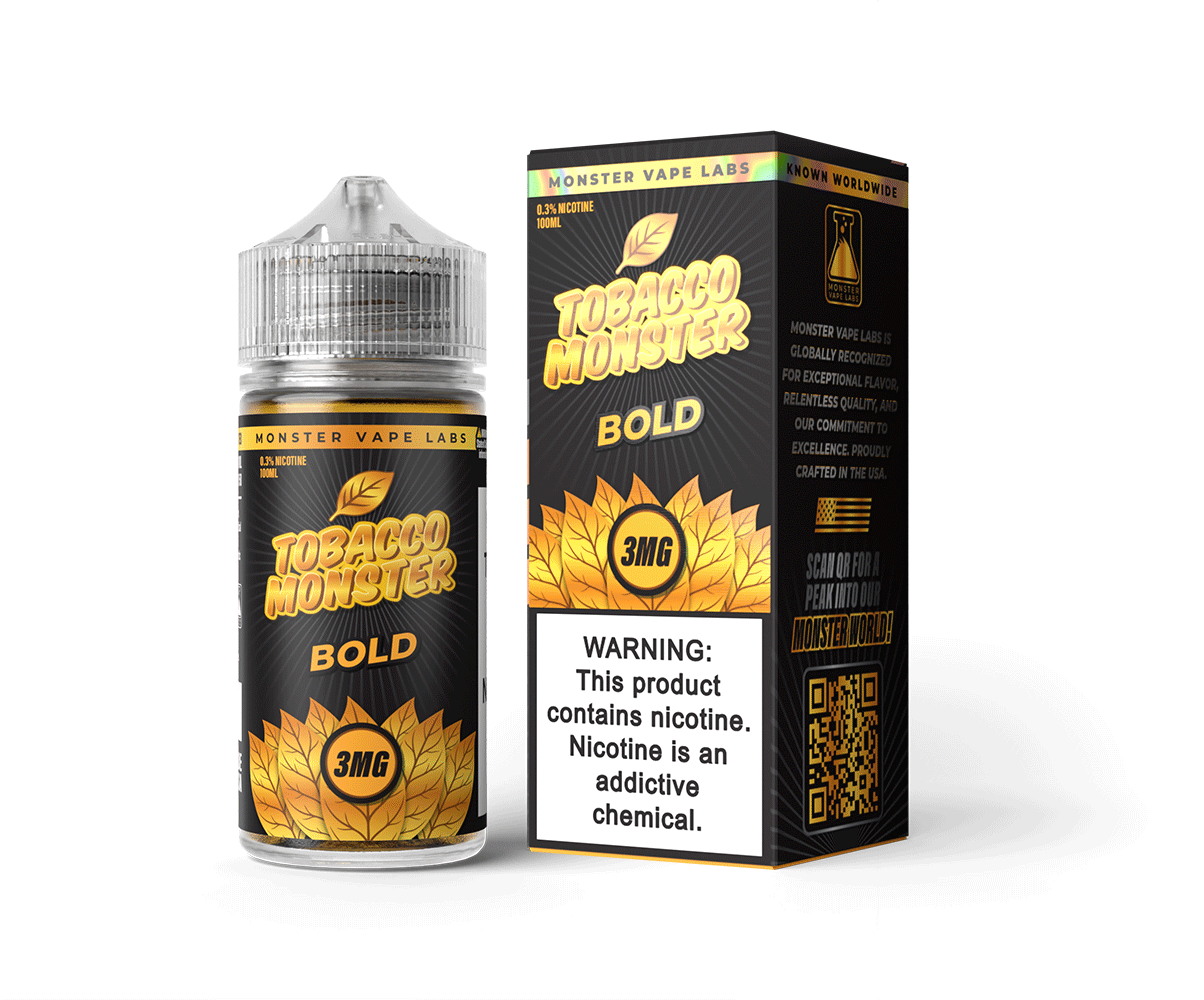 Bold Tobacco by Tobacco Monster x Monster Vape Labs E-Liquid - 100mL