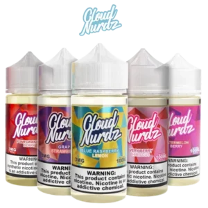 Cloud Nurdz freebase e-liquid, wholesale