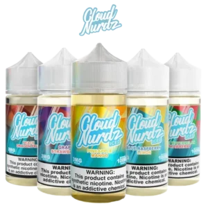 Cloud Nurdz freebase e-liquid, wholesale