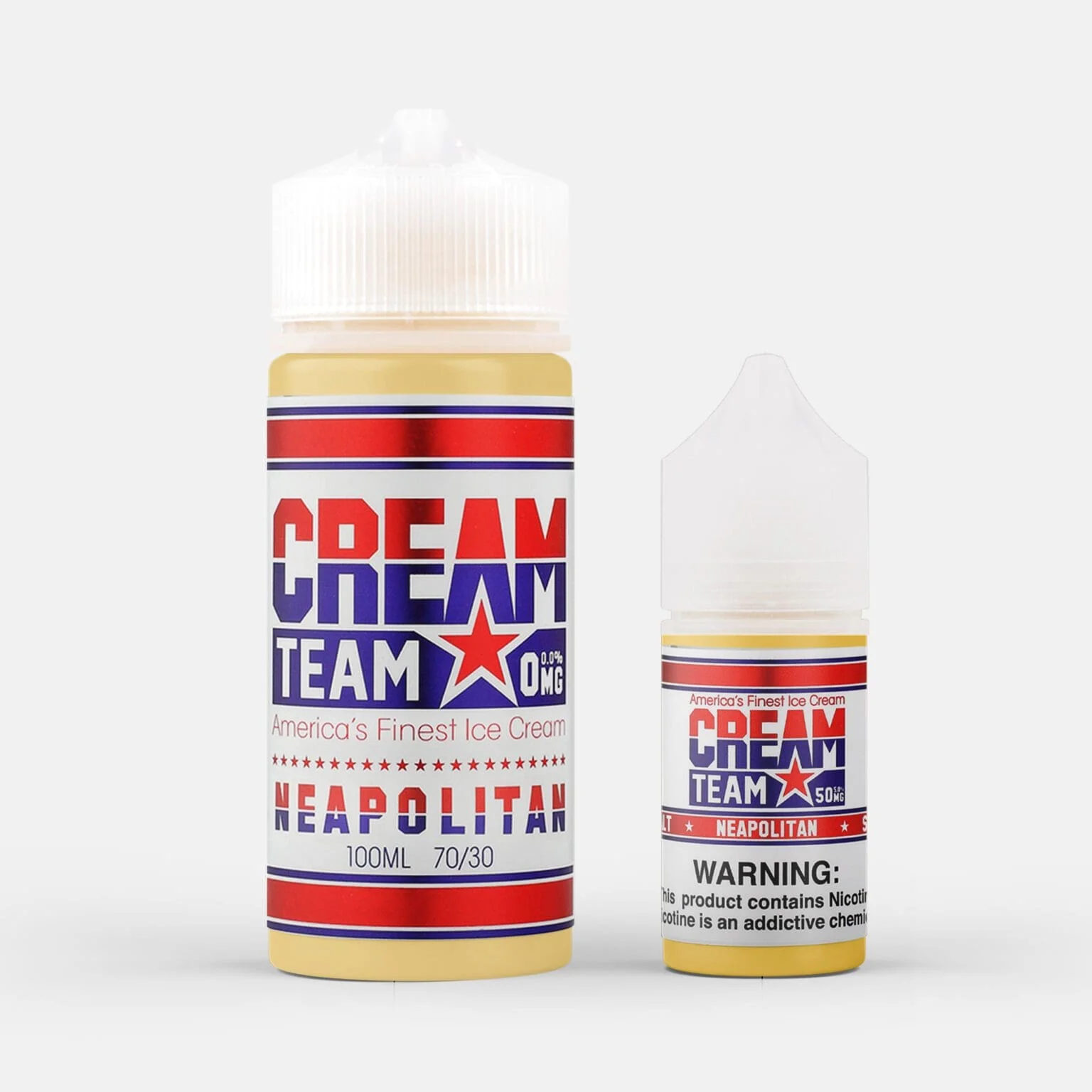 Cream Team Neapolitan salt nicotine e-liquid, Cream Team Salt E-Liquid - 30mL, wholesale