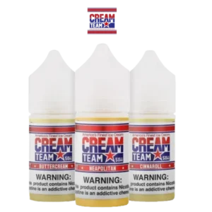 Cream Team salt nicotine e-liquid, wholesale