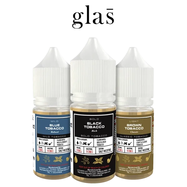 Glas BSX salt nicotine e-liquid, wholesale