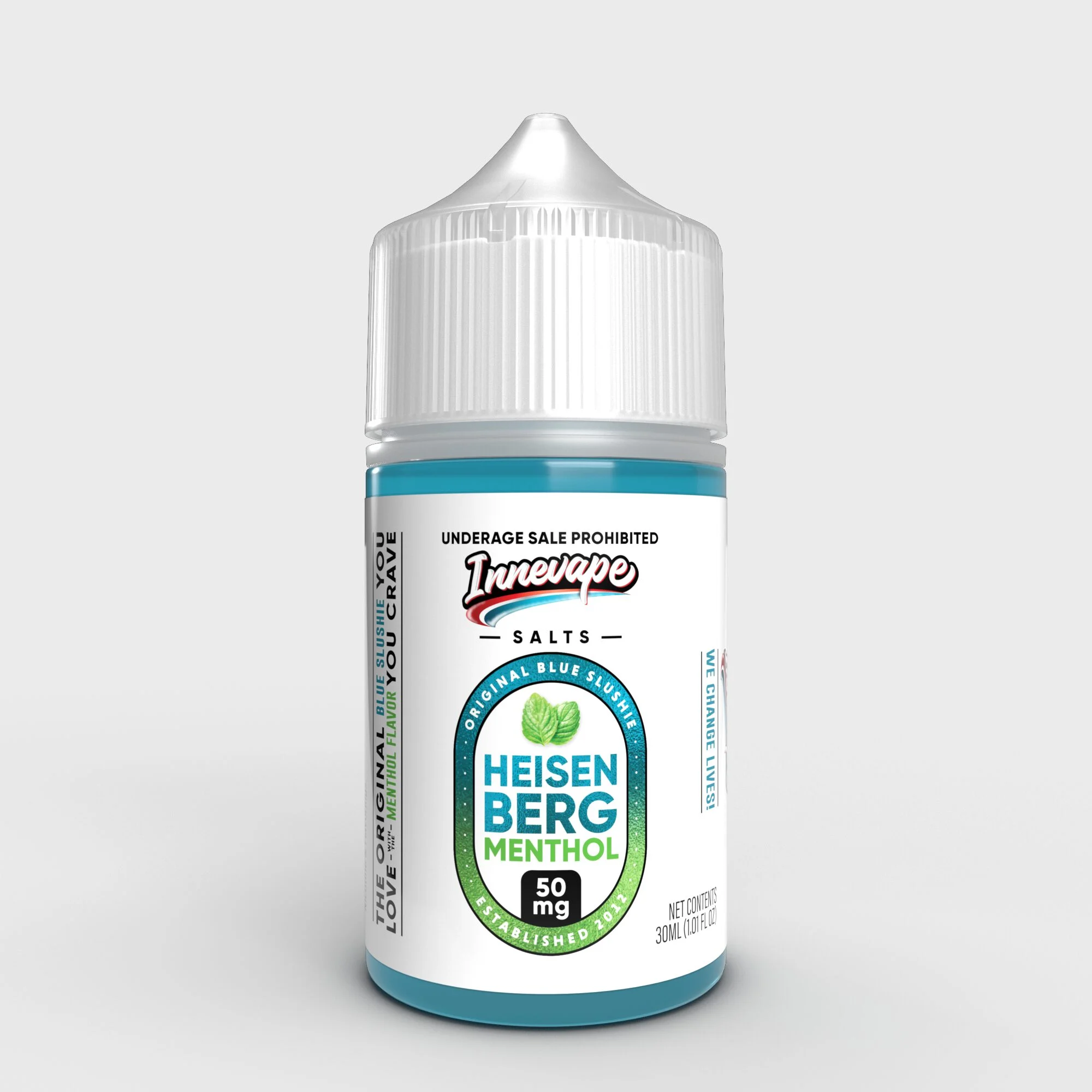 Innevape Heisenberg Menthol salt nicotine e-liquid, Innevape Menthol Salts E-Liquid - 30mL, wholesale